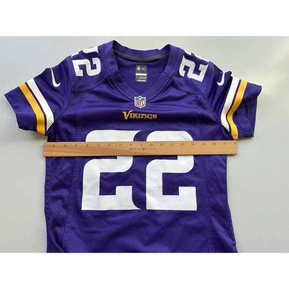 Nike Minnesota Vikings Harrison Smith 22 Jersey Womens Small Purple NFL On Field - Picture 7 of 9